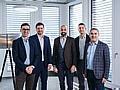 Fernando Pinho, Head of Strategy & Product Management; Christian Hoffmeister, Head of Finance; Sergio Calabrese, Managing Director; Giovanni Luca Carta, Head of Sales & Communication; Salvatore Ragusa, Head of Operations.